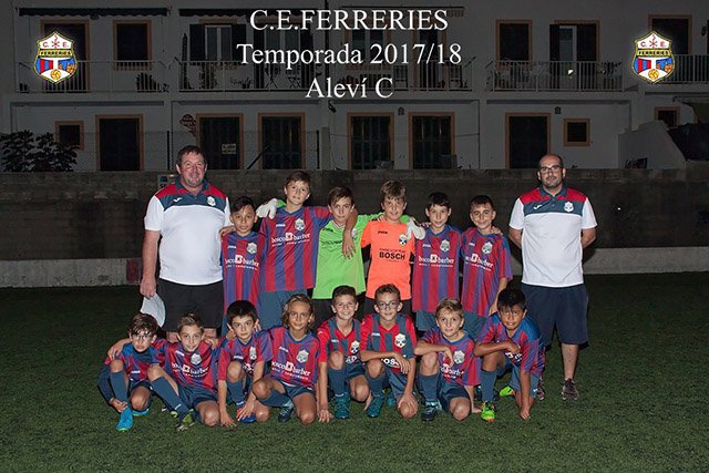 Presentació CE Ferreries 2017_Alevín C