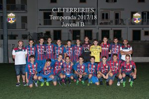 Presentació CE Ferreries 2017_Juvenil B