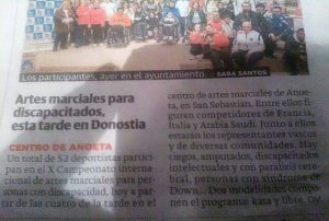 Club Vidalba-Físics a nes X Campionat Berabera d’arts marcials