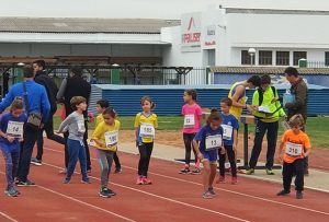 Primer control de pista