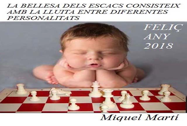 Felicitació d'Escacs 2018