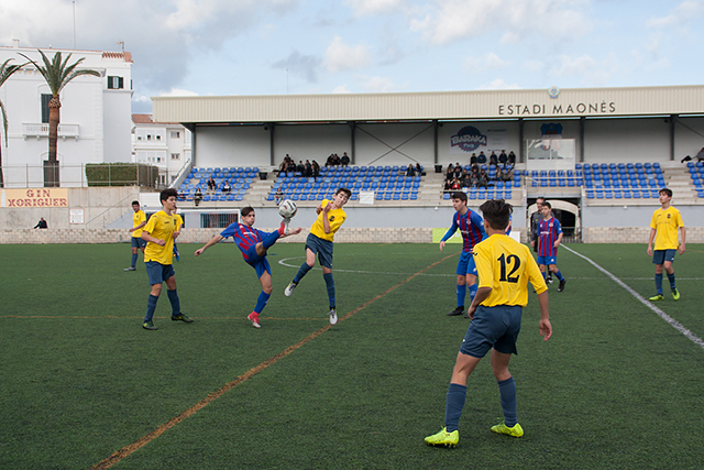 Futbol Cadete-CD Menorca- CE Ferreries