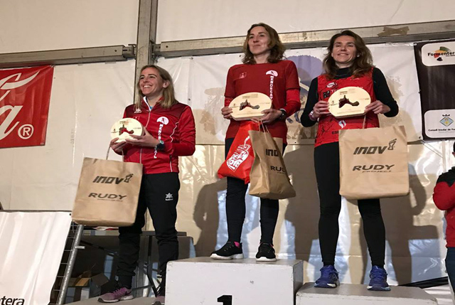 Podium Tina Ameller-Maria Fiol Formentera All Trail Round