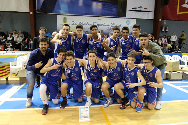 Torneig Ciutat d'Alaior bàsquet base-Entrega Trofeos