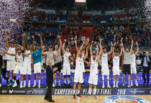 ergio Llull-Celebracion Liga