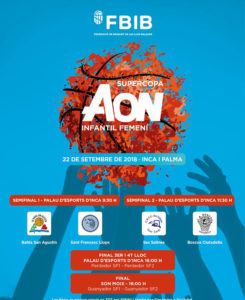Poster Supercopa AON INFANTIL FEMENÍ Mallorca