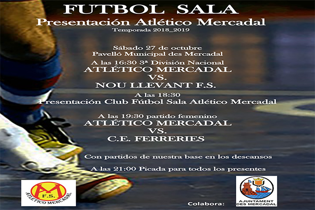 FS Mercadal- PARTIDOS Y PRESENTACIÓN
