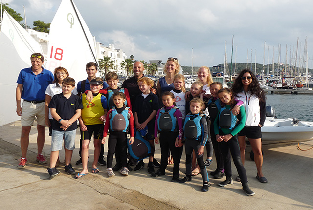 Intercambio regatistas Menorca y Holanda