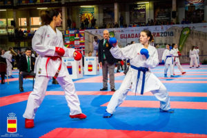 Físics- final de la Liga Nacional de kárate