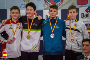 Físics- final de la Liga Nacional de kárate