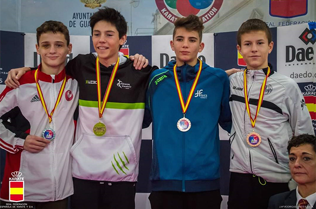 Físics- final de la Liga Nacional de kárate