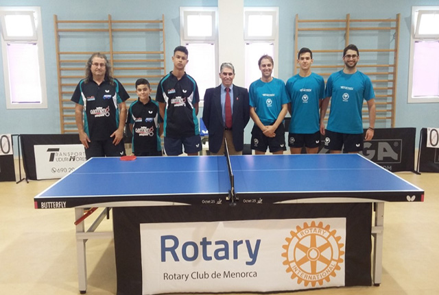 Tenis de mesa-Rotary Menorca – C.T.T. Sant Lluís-Portmany
