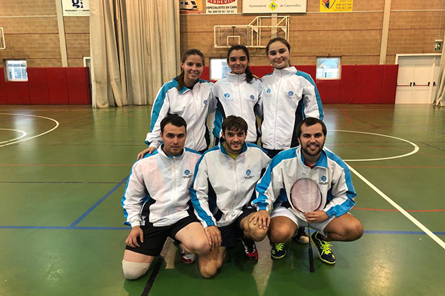 equipo menorca Badminton