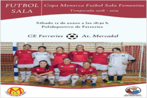 Cartel Futbol Sala fem
