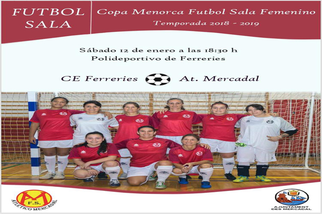 Cartel Futbol Sala fem