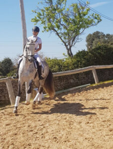 Doma Clásica-Aina Yu Marqués con Sultán