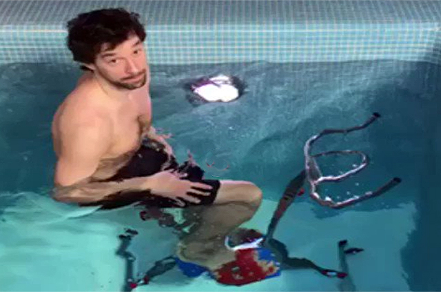 Sergio Llull recuperandose