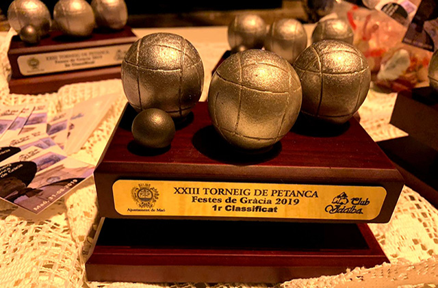 Trofeu Ajuntament de Maó als guanyadors