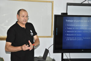 Xavi Amorós-Preparació arbits bàsquet