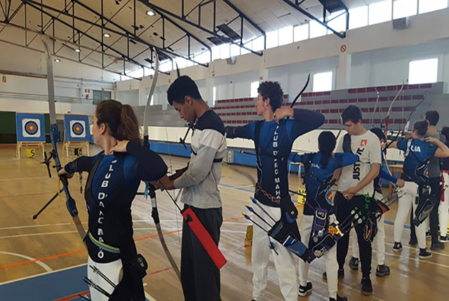 Tir amb Arc-Primer Control de Deporte Escolar