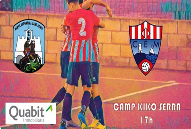 Cartel partit CE Mercadal