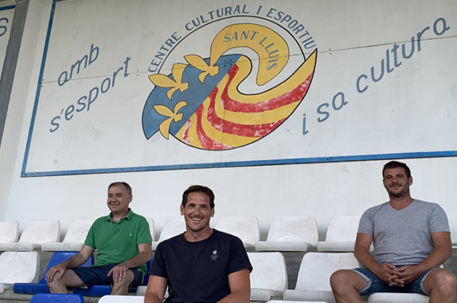 Javier Zurbano-Nou entrenador CCE Sant Lluís femení