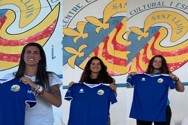 Zaira, Laura, Mireia-CCE Sant Lluís femení