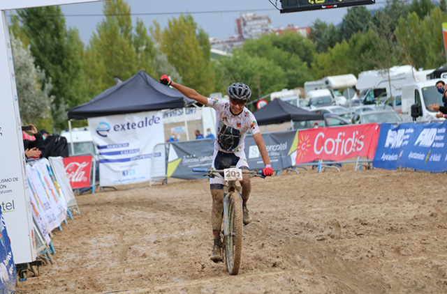 Francesc Barber campeón de España BTT junior