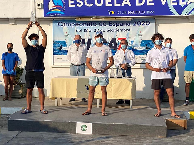 Pere Ponseti-campeón de España Sub21 Láser Estándar