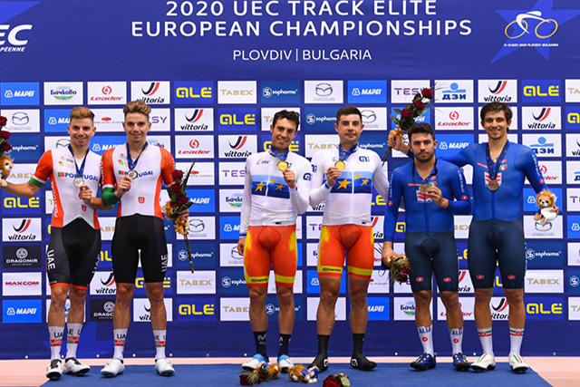 Albert Torres-Oro Europeo de ciclismo en pista 2020