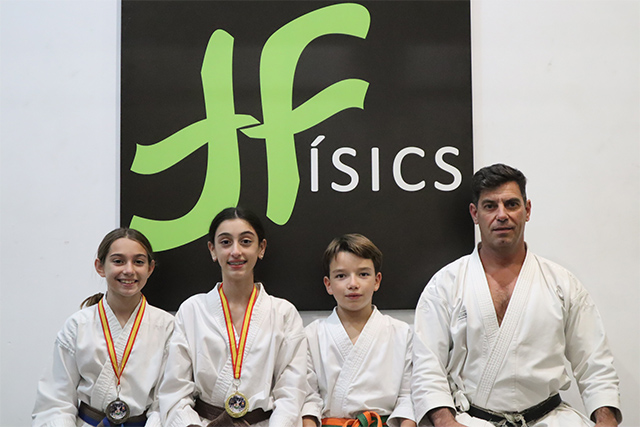 Erika Capó y Miranda Herrero- Liga Nacional Infantil de Kárate