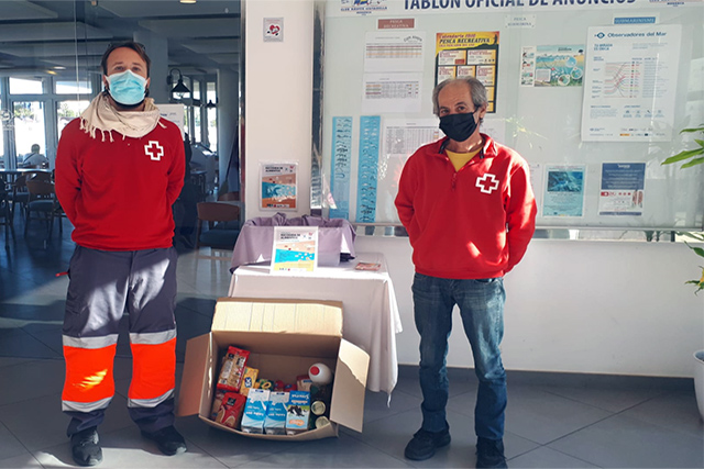 Es Nàutic- campanya de recollida d’aliments de Creu Roja Ciutadella