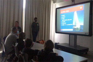 Clínic de Aina Bauzà a sa flota Làser d'Es Nàutic