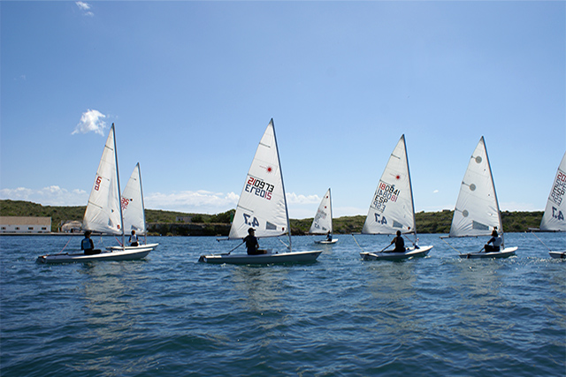 Flota de laser del Maritimo