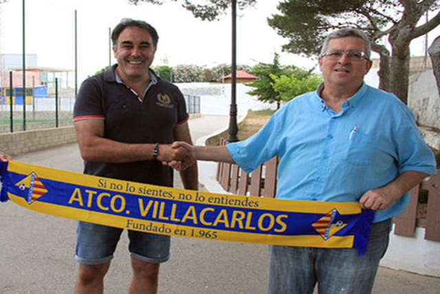 Presentación Joan Melià-At. Villacarlos con Joan Quevedo