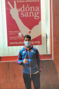 Jugadores Sp Mahón dan sangre