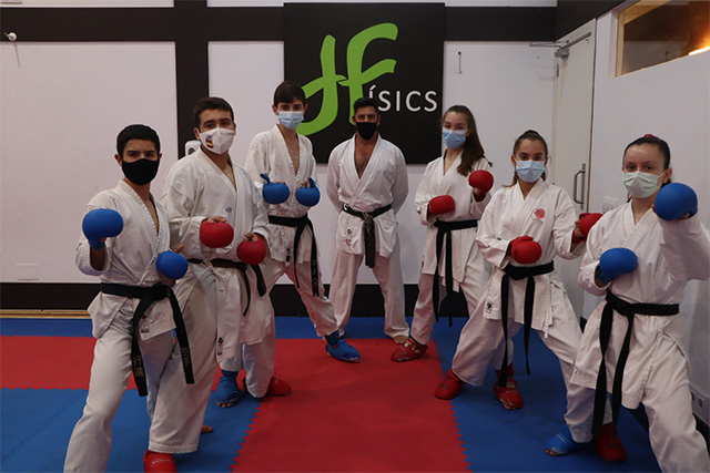 karatekas del Shotokan Ciutadella- Físics