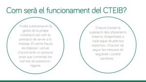 Regulació esportiva a la fase de nova normalitat