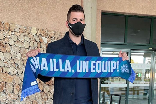 Javier Zamora, entrenador Hestia Menorca