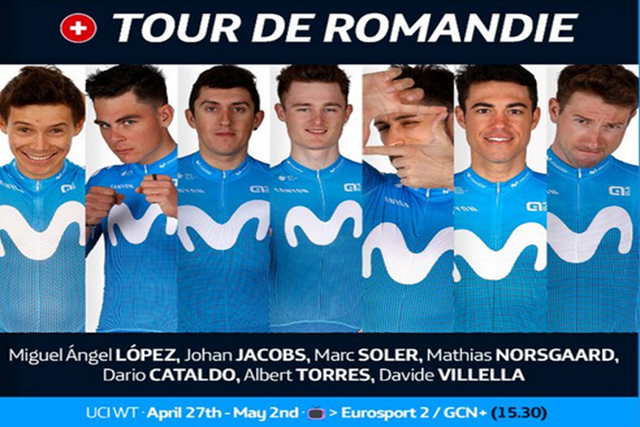 Albert Torres-Tour de Romandía 2021-Movistar Team