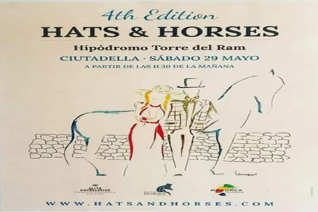 Cartel Hats and Horses-Torre del Ram