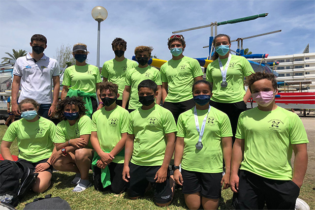 Equipo CMM en las Finales Escolares de piragüismo - Alcudia 15.05.2021