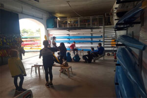 Secció de piragüisme del Club Nàutic Ciutadella