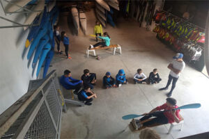 Secció de piragüisme del Club Nàutic Ciutadella