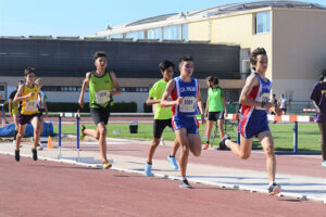 Bartolomé Cardona (groc) - 1000 metres llisos