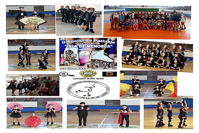 Festival de fin de curso -Club Patinaje Artístico NURA de Mahón