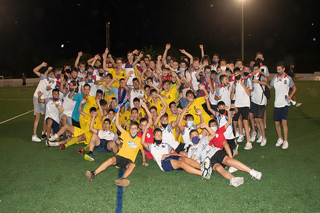 Futbol juvenil Sant Lluís-Ferreries Celebración