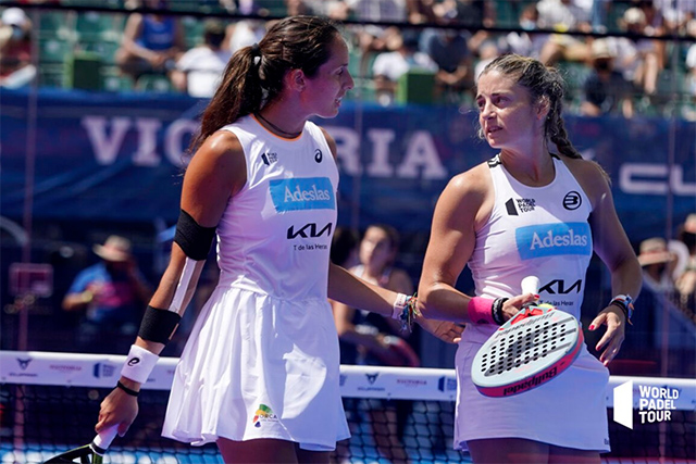 Gemma Triay- Alejandra Salazar Marbella Master semis1