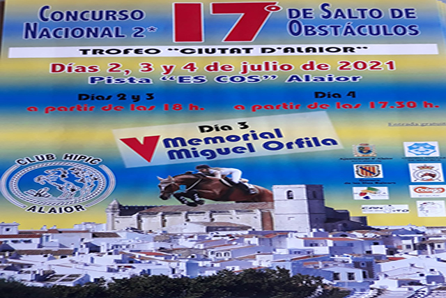 Cartel Nacional Saltos de obstáculos