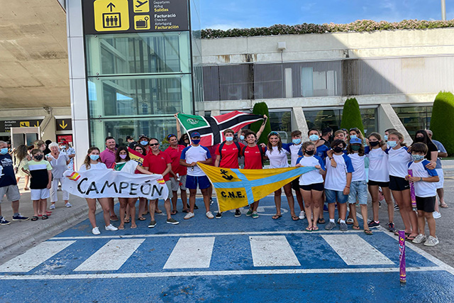 Recibimiento David Ponsetí-Europeo 2021 Ilca6